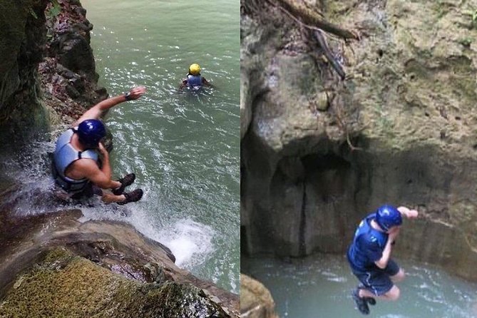 27 waterfalls PUERTO PLATA - Going down Damajagua: jump, slide, swim, or take the walk-around