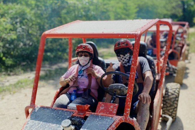 Amber Cove & Taino Bay Shore Excursion: 2 person Buggy Tour - Playa Bergantin Stop: Optional Swim, Real Break, Quick Reset