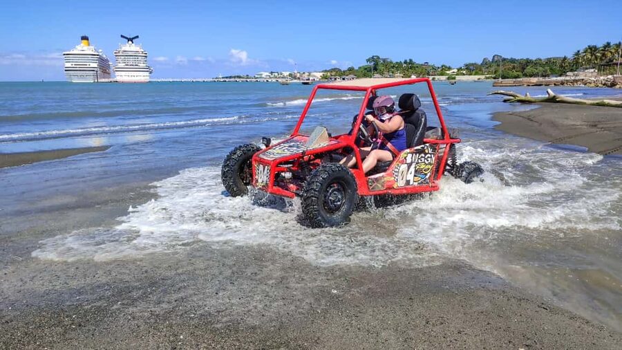 AMBER COVE TAINO BAY Super Buggy Tour - Getting to the Station from Amber Cove or Taino Bay