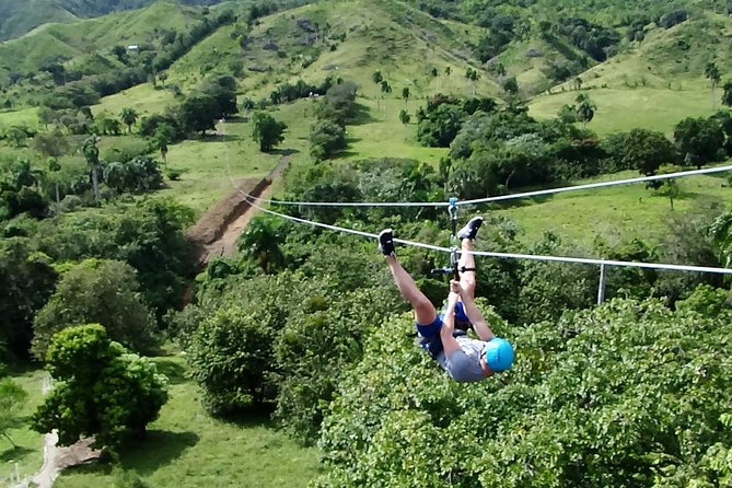ATV N Zip: 8 Zip Lines plus ATV's - ATV Time Through Riverbeds, Farms, and Countryside