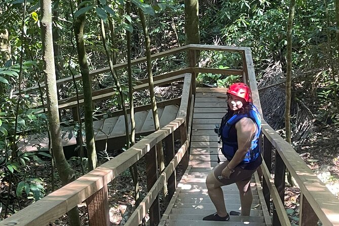 Damajagua Waterfalls Excursion With round-trip transportation - Slides, jumps, and how safety gear changes the vibe
