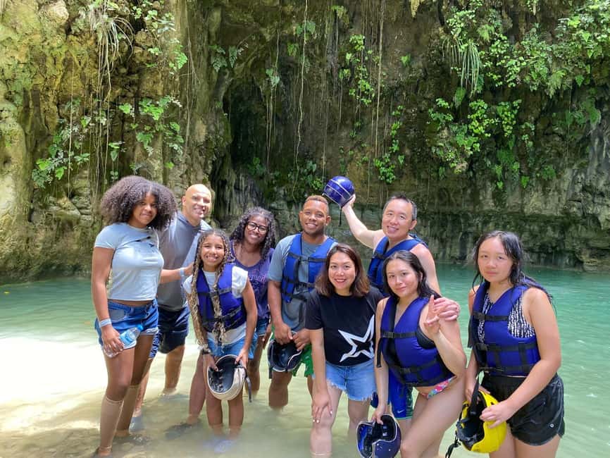 Damajagua Waterfalls Tour with Lunch - Water fun: jumps, slides, and cave swimming