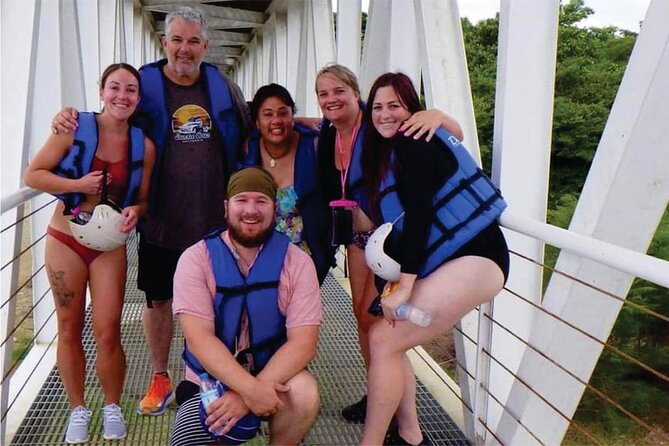 Damajagua Waterfalls, Zipline with Lunch and Transfer - Zip lining over waterfalls: five lines plus rope bridges