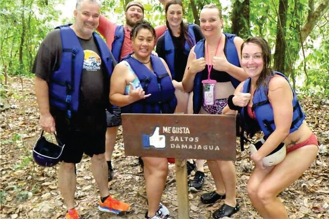 Damajagua Waterfalls, Zipline with Lunch and Transfer - Lunch and water back at base camp