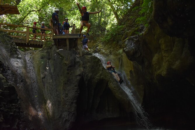 Excursion in Damajagua 7 Waterfalls Taino Bay and Amber Cove - What it’s really like to swim under waterfalls