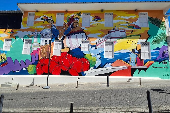 Guided Puerto Plata City Tour – Fortress, Rum & Umbrella Street - Color and Photos on Umbrella Street and Pink Street (Paseo de Doña Blanca)