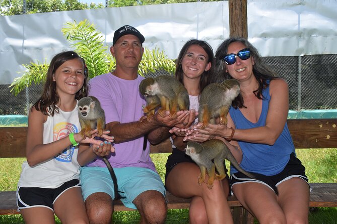 Interaction with Monkey Tour & city tour in Puerto Plata - Central Park, pigeons, and a real-feeling city break