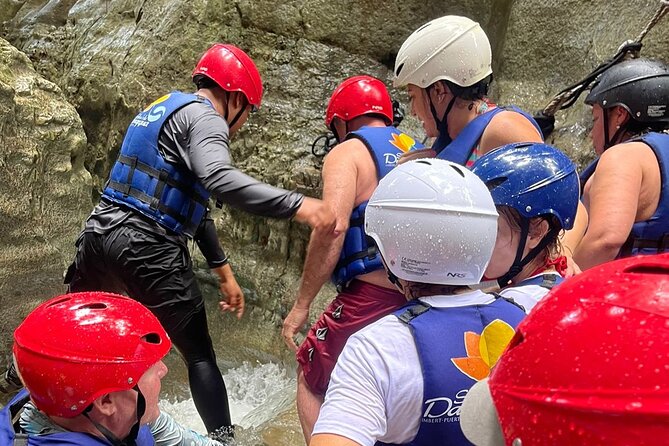 Monkey Tour Interaction and Damajagua waterfalls in Puerto Plata. - Guides and the small stuff that makes it smooth