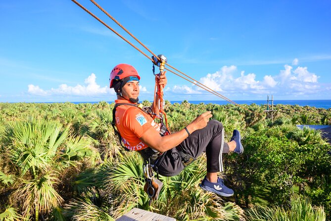 Ocean Zipline Adventure in Puerto Plata at Coconut Cove Beach - Ocean Zipline Over Coconut Cove Bay: the thrill you came for