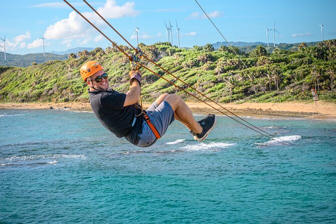 Ocean Zipline Adventure in Puerto Plata at Coconut Cove Beach - The zipline experience: speed, safety rules, and what to wear