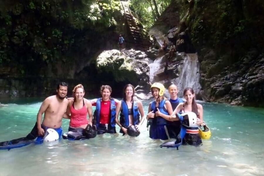 Puerto Plata: 27 Waterfalls Adventure with Traditional Lunch - What “up to eight waterfalls” really means at Damajagua