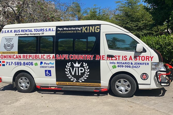 Puerto Plata Airport Transfer to Sosua - Inside the van: Wi‑Fi, Bluetooth music, and an English-speaking driver