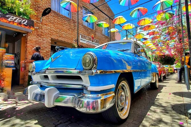 Puerto Plata City Tour Amber Cove Taino Bay Hotels - Umbrella Street and Pink Street: the two most photogenic hits