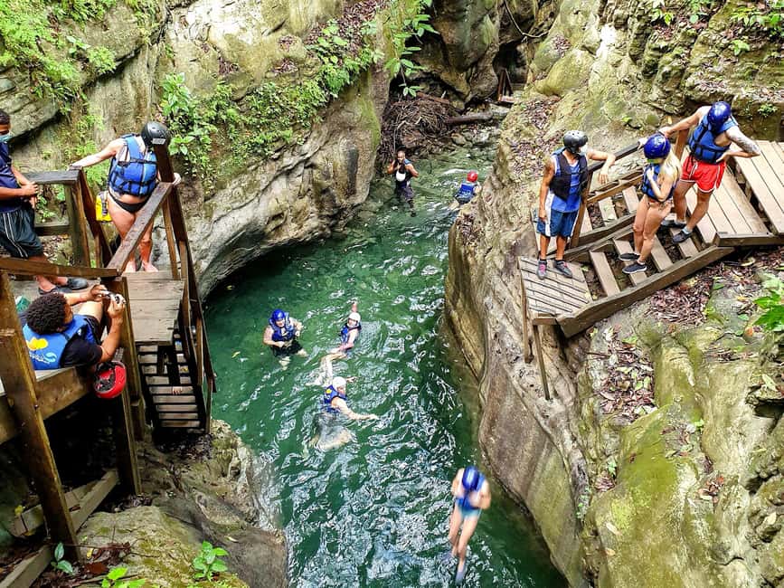 Puerto Plata: Damajagua Waterfalls Canyoning & Cocktail - The 4-Hour Flow: Pickup, The Walk In, Then Canyon Time