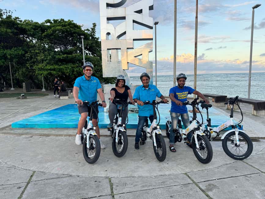 Puerto Plata: Electric bicycle Tour with Guide and Helmet - Meeting point near the port: how to avoid the one real risk