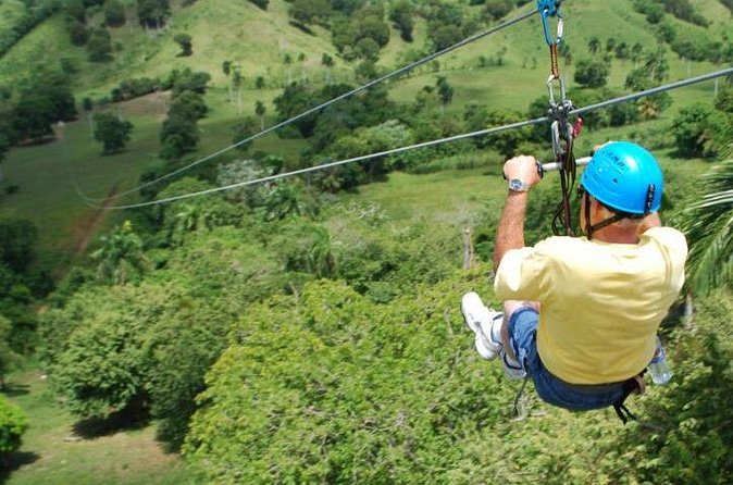 Puerto Plata Zipline Adventure - Tropical garden time and a local petting zoo stop