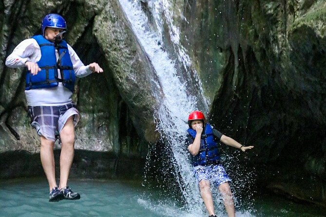 Short Excursion Ziplining & Waterfall, Taino Bay and Ambar cove. - Ziplining: the canopy ride that feels safe and fast