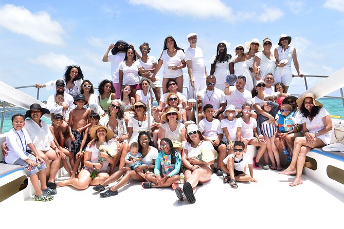 Sosua Party Boat -Snorkeling-Brunch-Drinks-Snacks-Transportation - Ocean slide and party-boat energy: fun, but know your group
