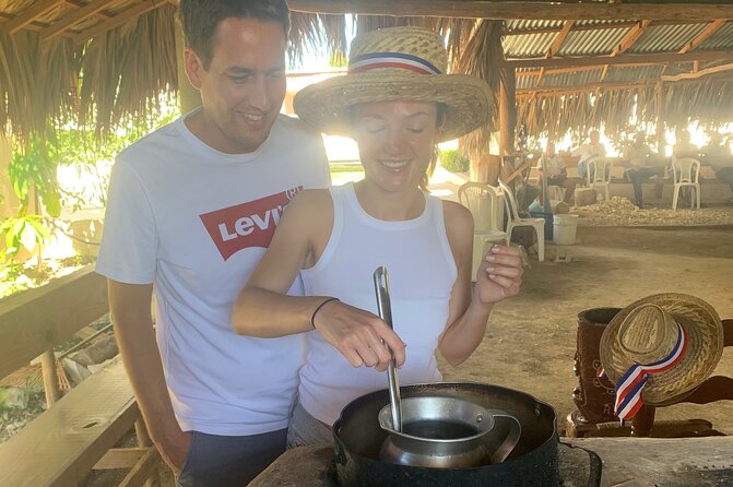 Tour To The Damajagua Waterfalls - Stop 1 in Imbert: Petrified Wood and Coffee Brewing in the Field