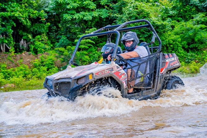 Triple fun! Monkeyland + Damajagua Waterfalls + Buggies from Puerto Plata - The 7:00 a.m. start and open-air safari truck ride