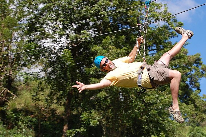 VIP DayPass: ATV, ZipLine, Horse Riding / Shore Excursion & Hotel - 8 ACCT Zip Lines and the Views Over the Jungle