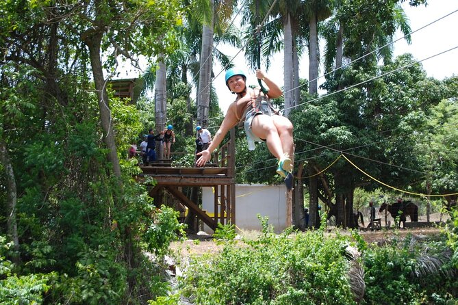 VIP DayPass: ATV, ZipLine, Horse Riding / Shore Excursion & Hotel - Rescued Animals and Tropical Garden Walking