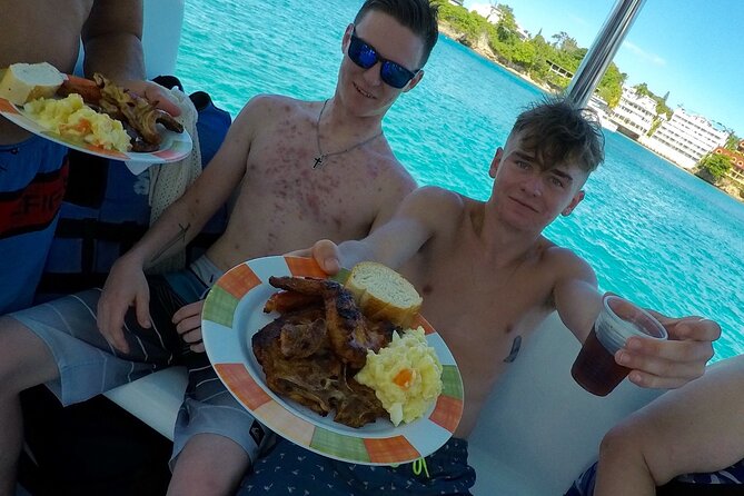 VIP Party Boat & Snorkeling - The natural pool stop: where the Caribbean meets the Atlantic