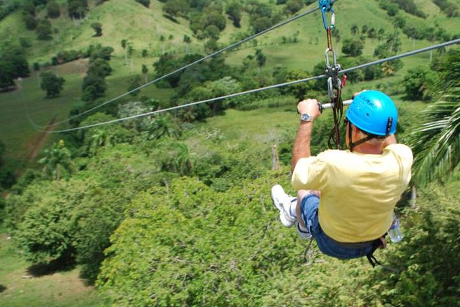 XDream Adventure: Damajagua Waterfalls, ATV, Zip Lines, Horseback Riding & Pool - ATV Touring Through Real Terrain: More Than a Quick Buzz Ride