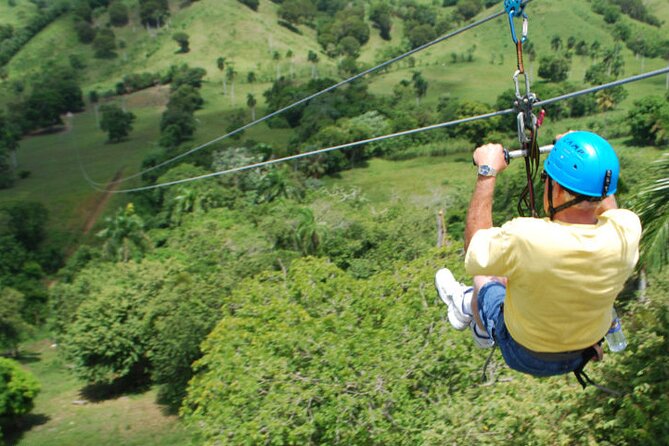 Zip N Splash Adventure plus Horseback Riding - Damajagua Waterfalls: the main event (and the workout)